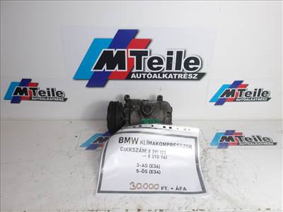 [GYÁRI BONTOTT] BMW - KLÍMAKOMPRESSZOR - 3-AS (E36); 5-ÖS (E34) - CIKKSZÁM: 8390741 -